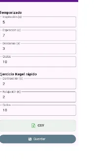 Configuració de Kegel